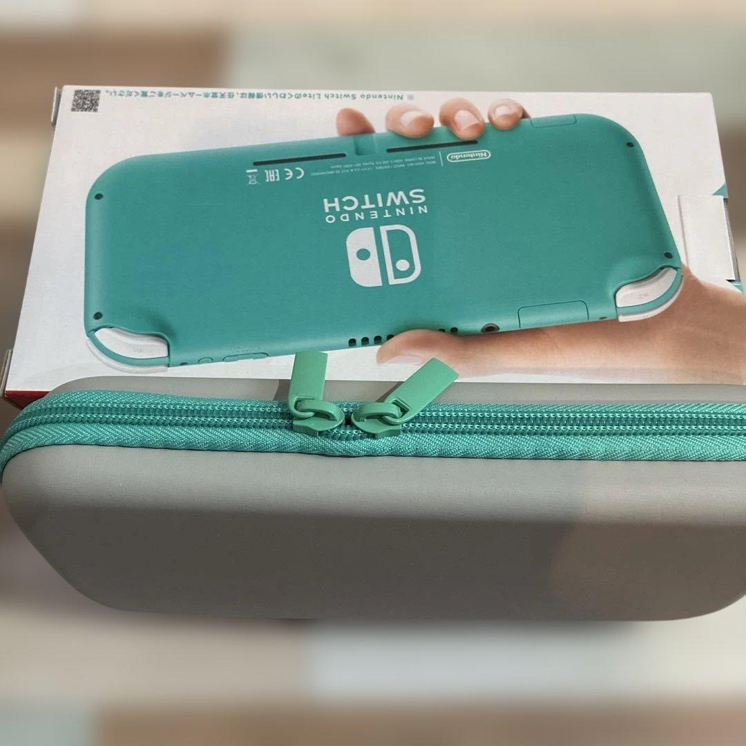 Nintendo Switch Lite ターコイズ 本体 本体ケース付き