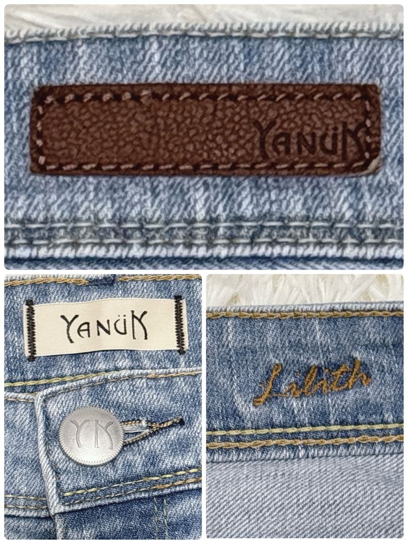 美品☆YANUK Lilith カットオフデニム イエナ別注　完売品　24