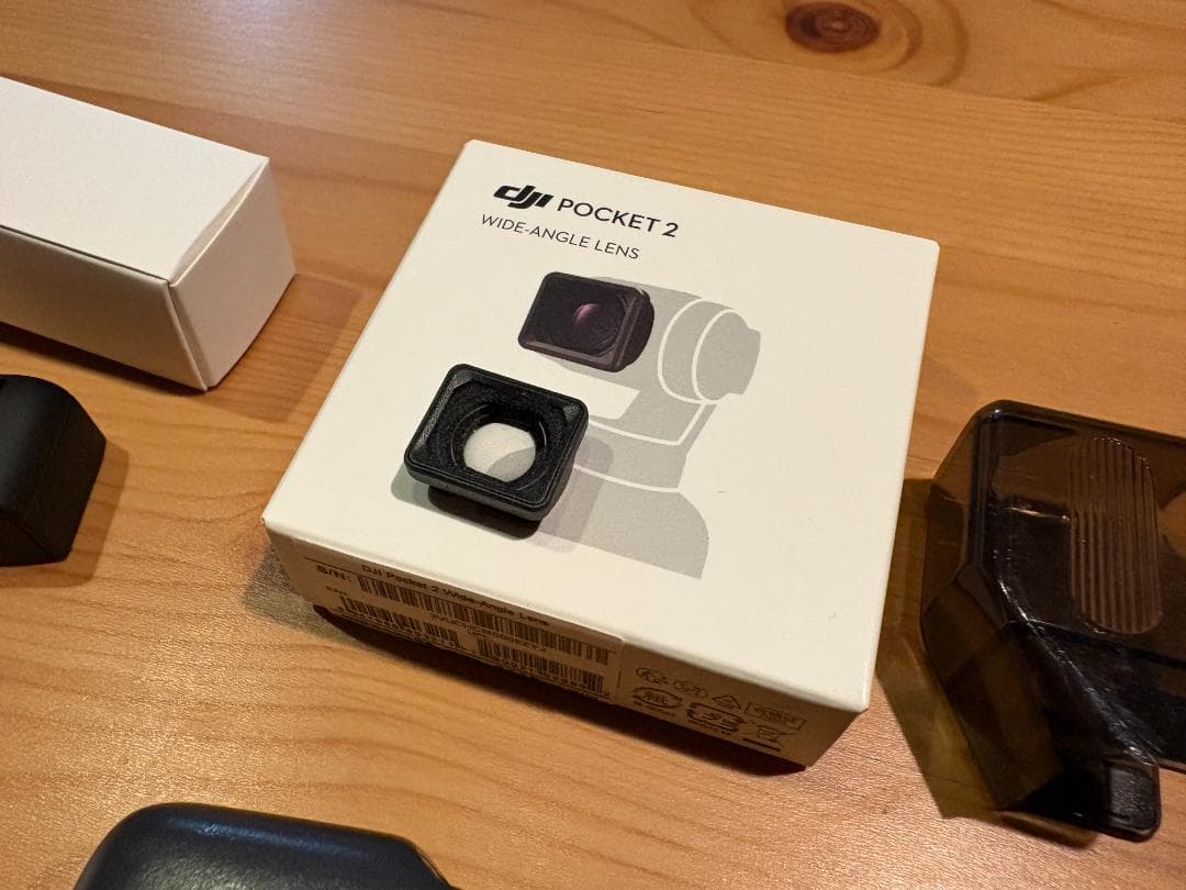 dji pocket 2 広角レンズ付属