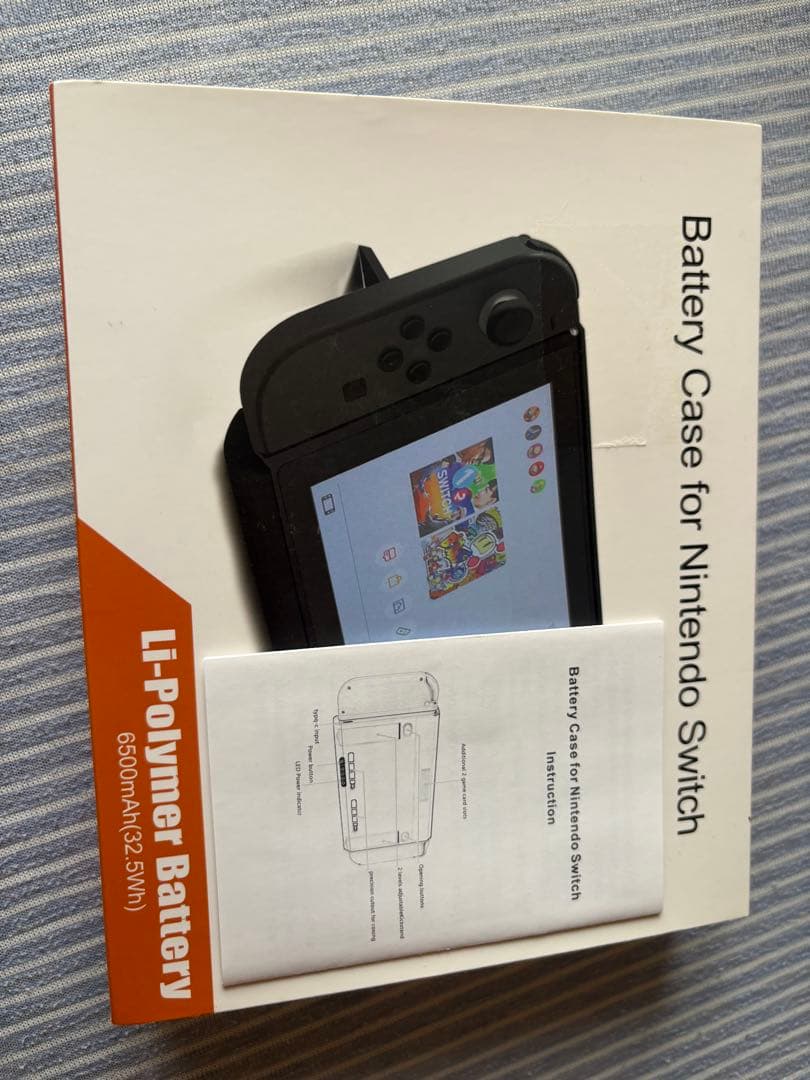Nintendo Switch グレー 本体 付属品　 ＋バッテリーケース 2台