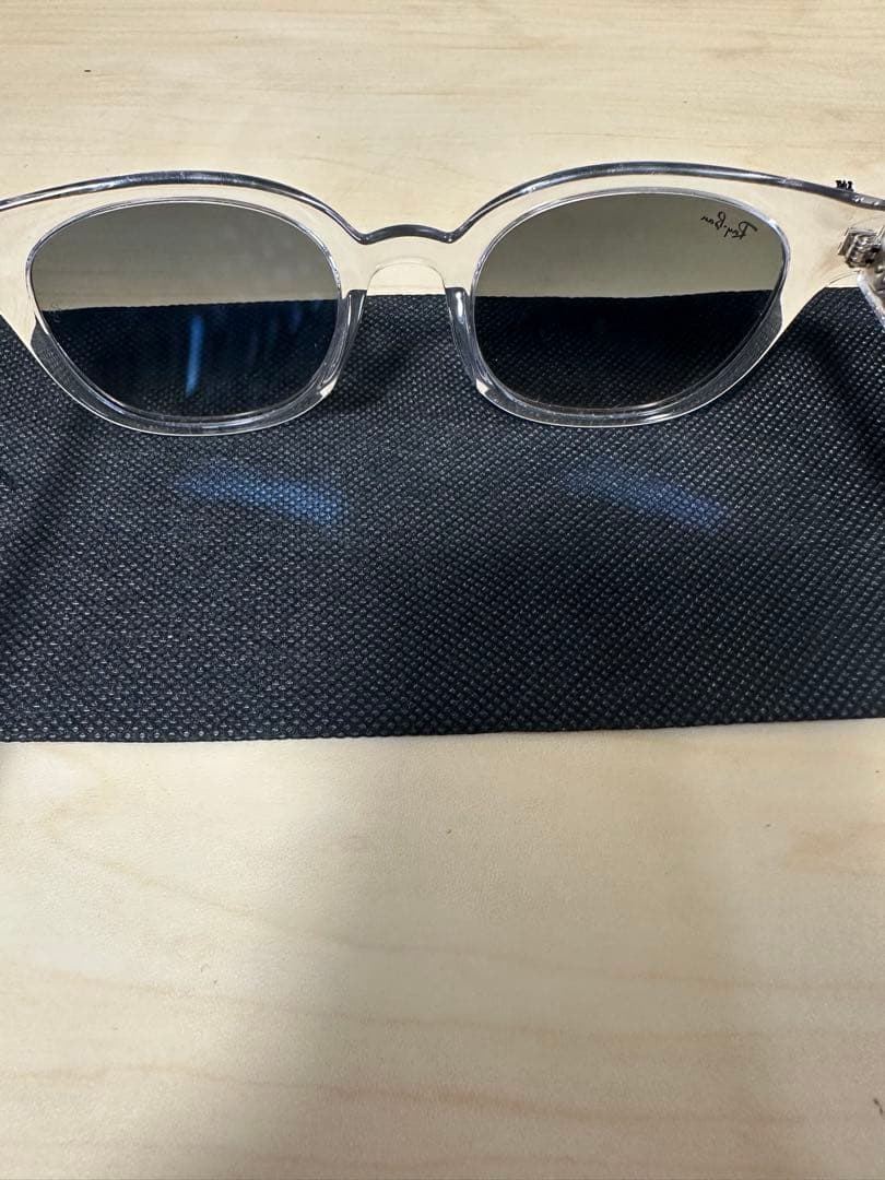 し*や様 Ray-Ban（レイバン）サングラス クリアフレーム ブラックレンズ