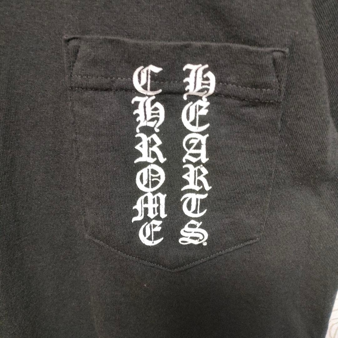 USA製　クロムハーツ　Tシャツ　ポケT　Tバー　ロゴ　スター