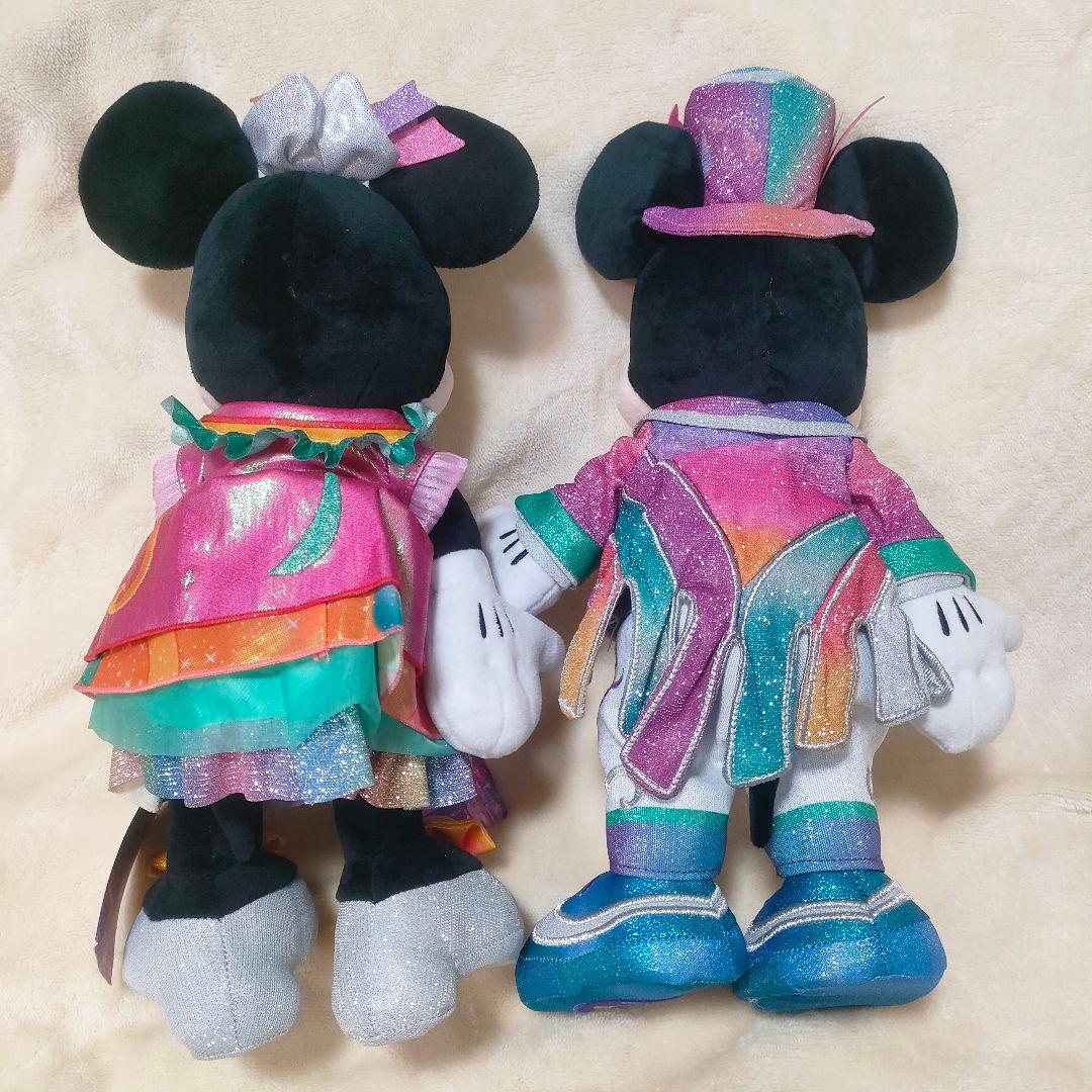 香港ディズニー 20周年 ミッキー ミニー ぬいぐるみ