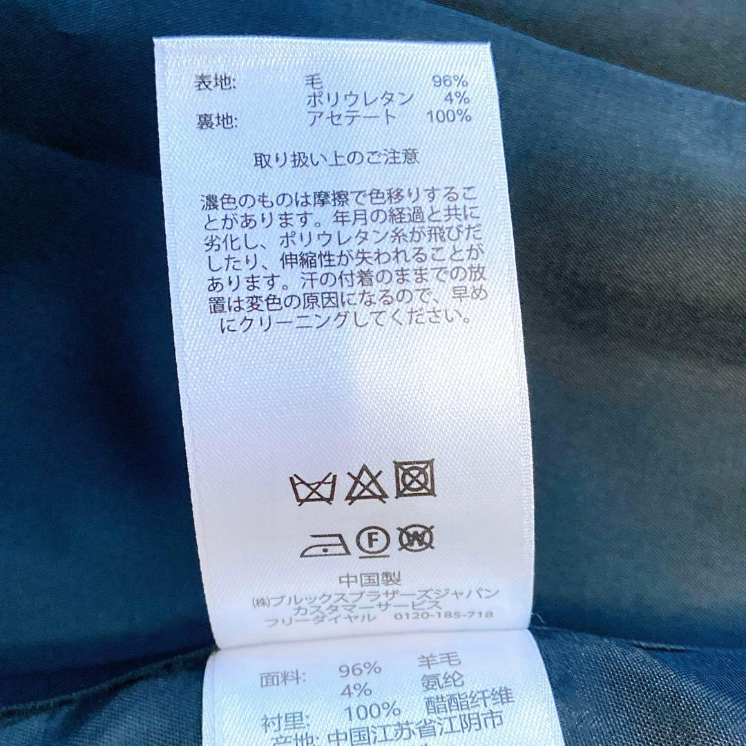 美品　ブルックスブラザーズ　Tllegno1900生地 テーラードジャケット　黒