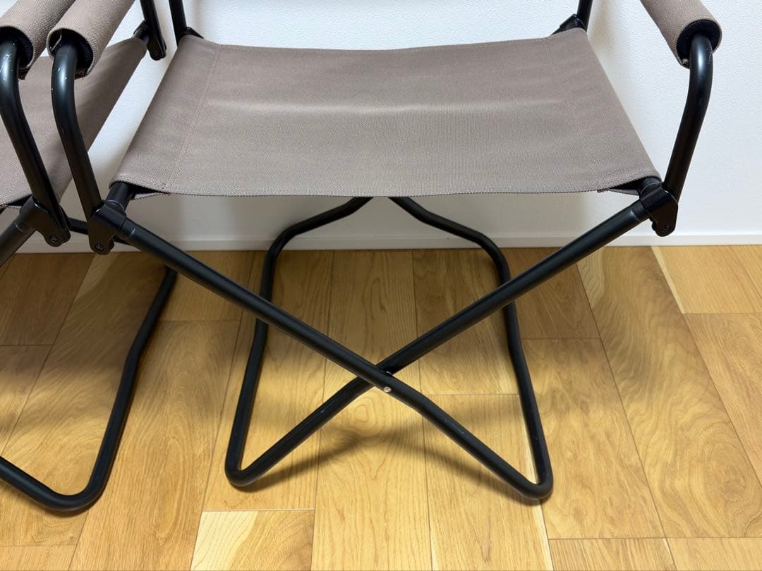 スノーピーク　FDチェアワイド グレー LV-077GY　2脚セット　③