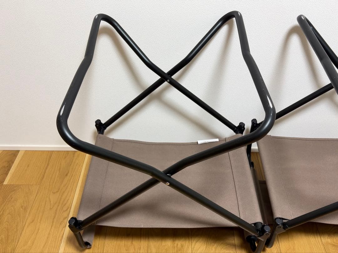 スノーピーク　FDチェアワイド グレー LV-077GY　2脚セット　③