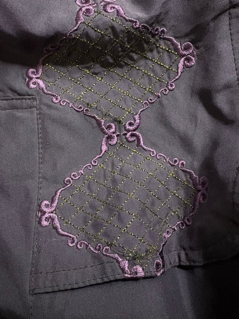 ジャケット・アウター 90s Vintage silk zip up jacket archive