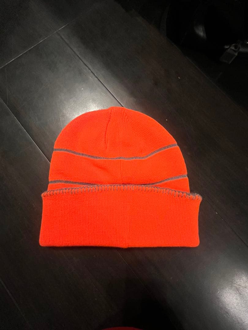 帽子 sooty reflect border beanie right green