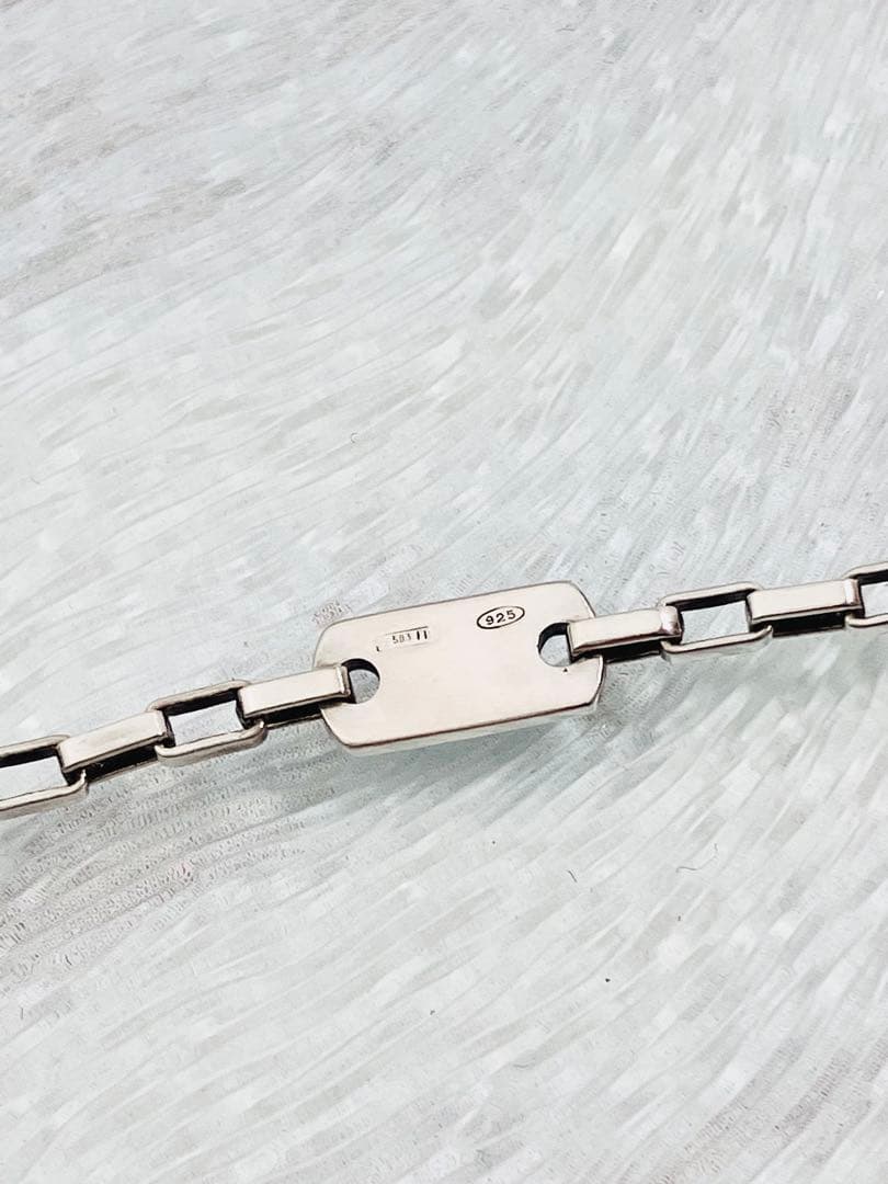 【超美品】GUCCI ベネチア チェーン ネックレス 男女兼用　SV925