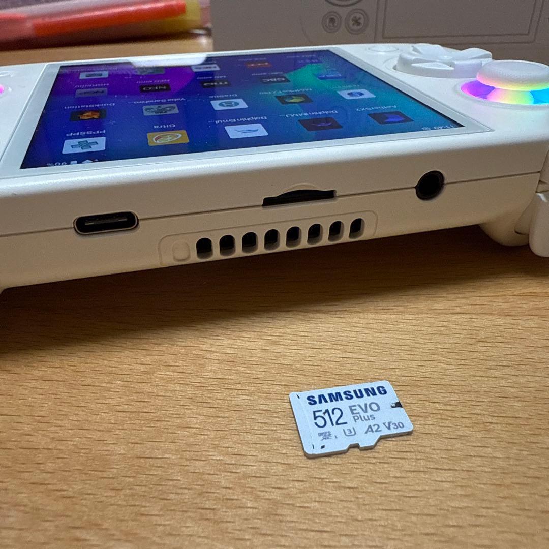 【極上品】Anbernic RG cube 512GB カード付き ホワイト