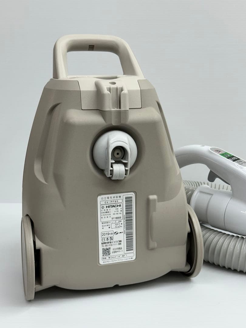 動作保証品　2019年製　ホース付き　本体　日立　掃除機　CV-PF90 良品