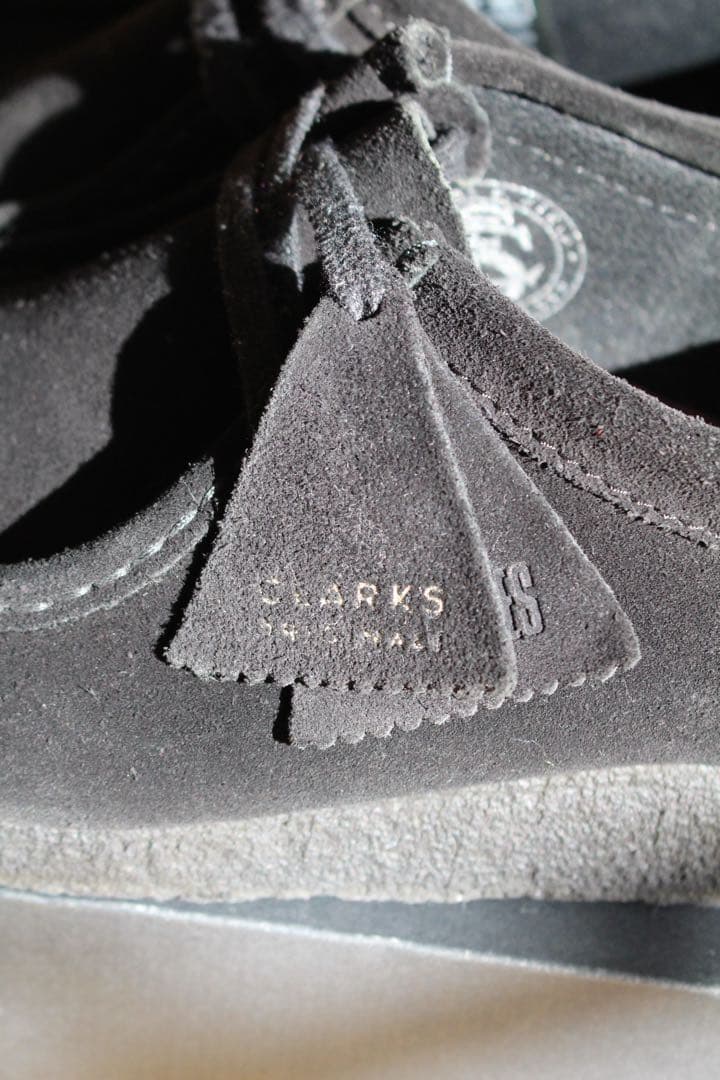 【26.5cm/UK8】Clarks Wallabee 『BLACK』