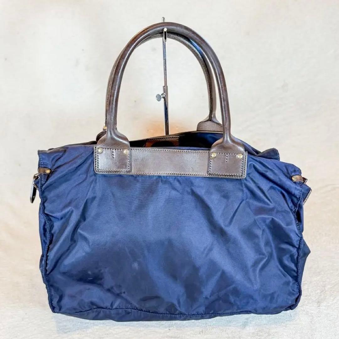 Felisi P4/6 ボストンバッグ 2way ショルダーバッグ ネイビー