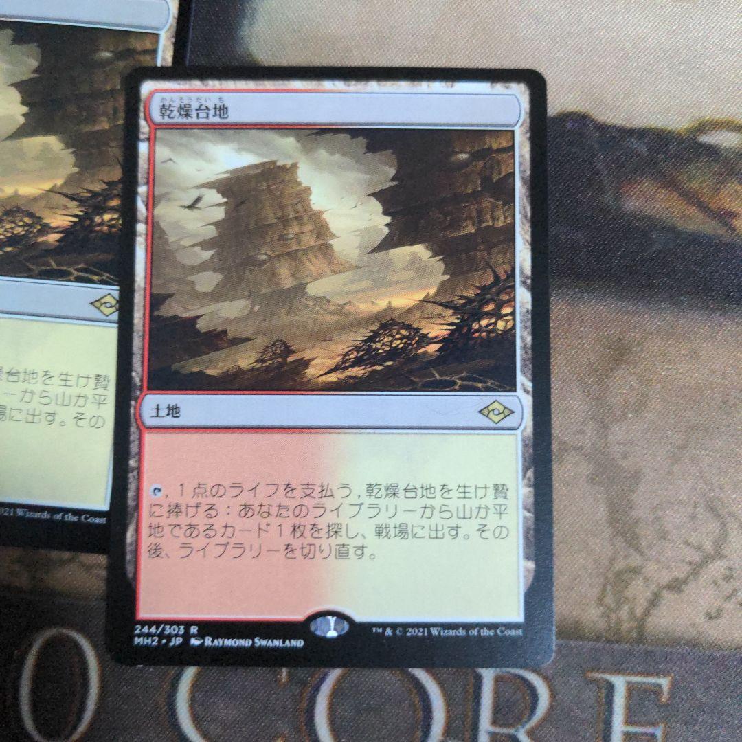 MTG　乾燥台地/Arid Mesa　4枚
