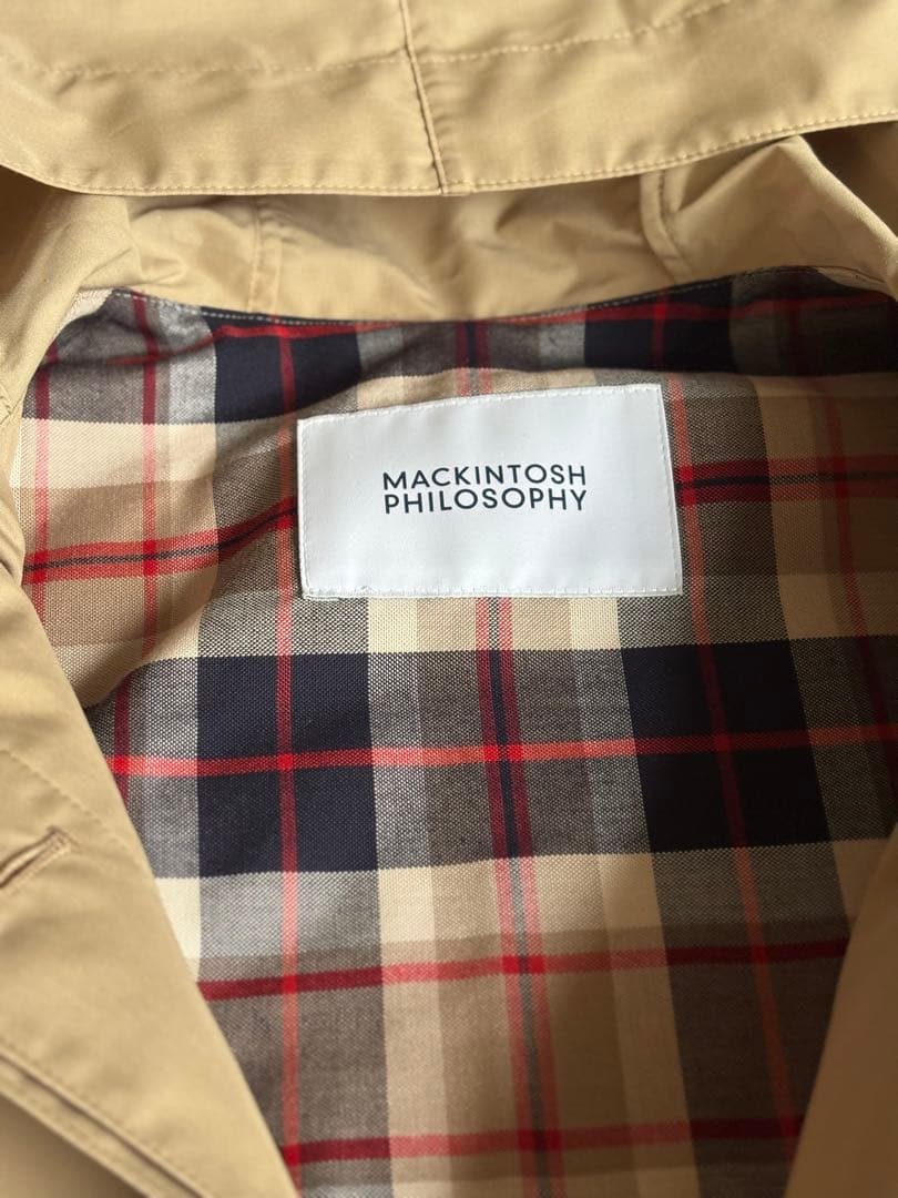 【MACKINTOSH PHILOSOPHY】フーデッドショートブルゾン38