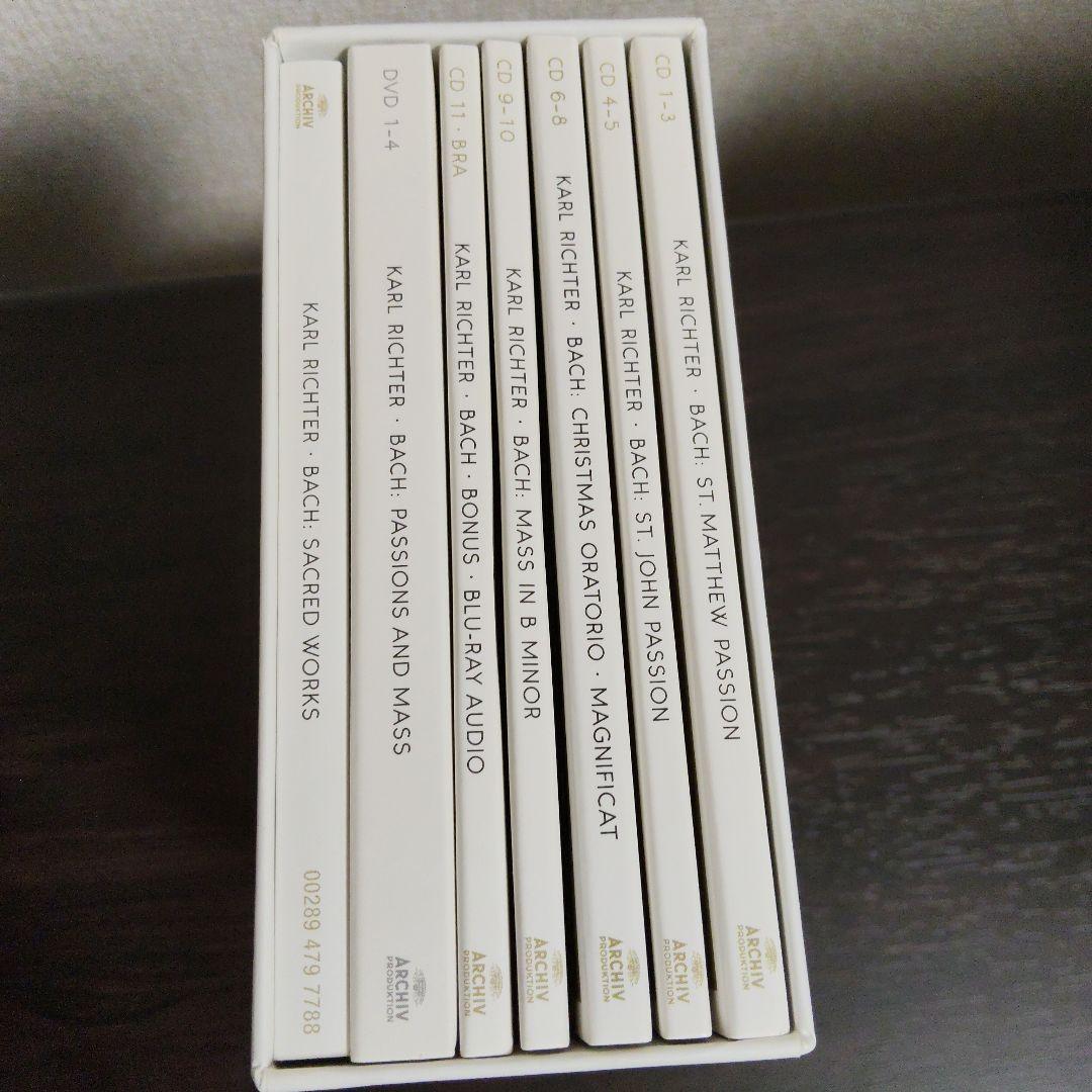 カール・リヒター／バッハ宗教作品集 ［11CD+ブルーレイAudio+4DVD］