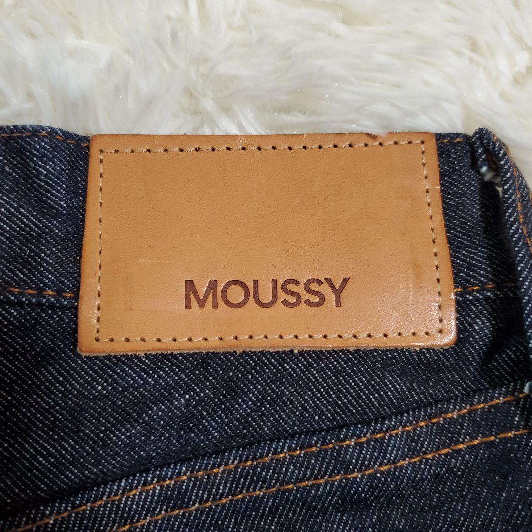 【極美品】MOUSSY MVS FLARE フレア デニム Sサイズ 現行