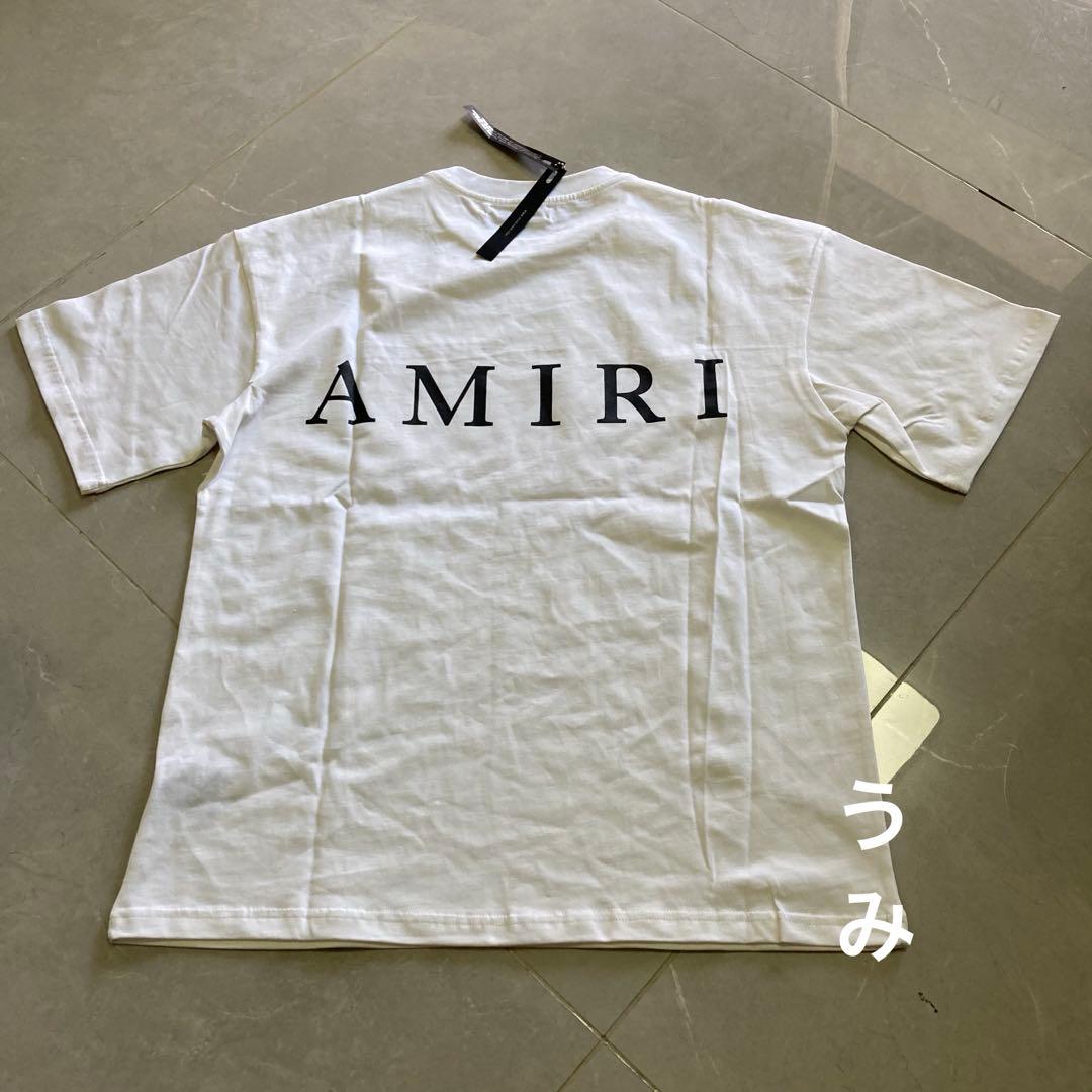 AMIRI ロゴ入り 半袖 Tシャツ ホワイト