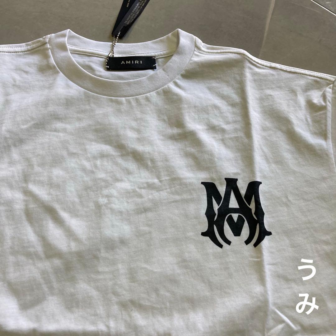 AMIRI ロゴ入り 半袖 Tシャツ ホワイト
