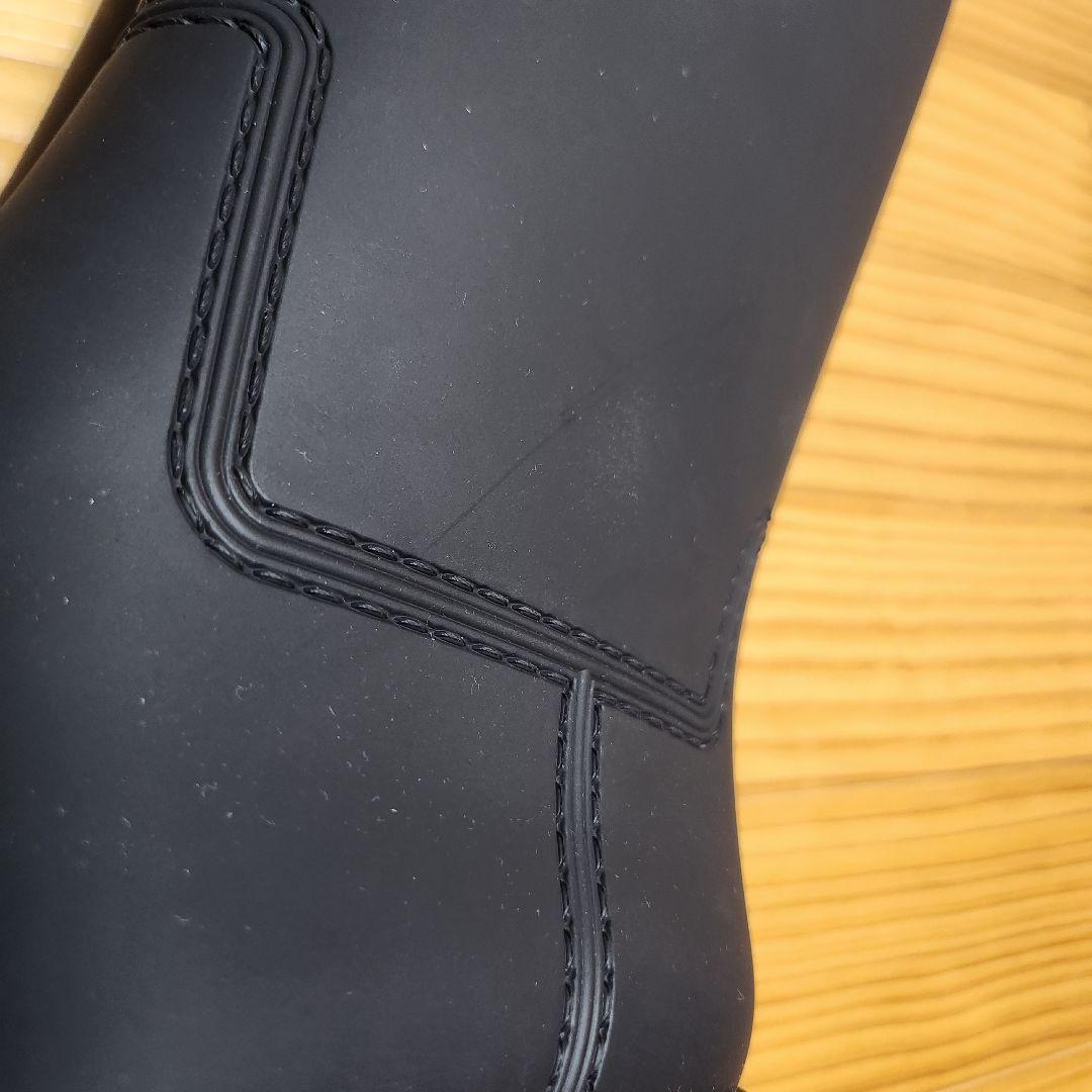 【新品】GUCCI 長靴 レインシューズ レインブーツ GGロゴ付き