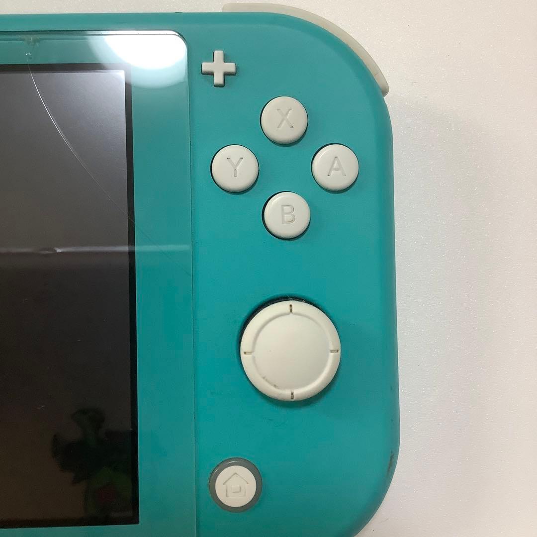 Nintendo Switch Lite ターコイズ　ジャンク　割れあります