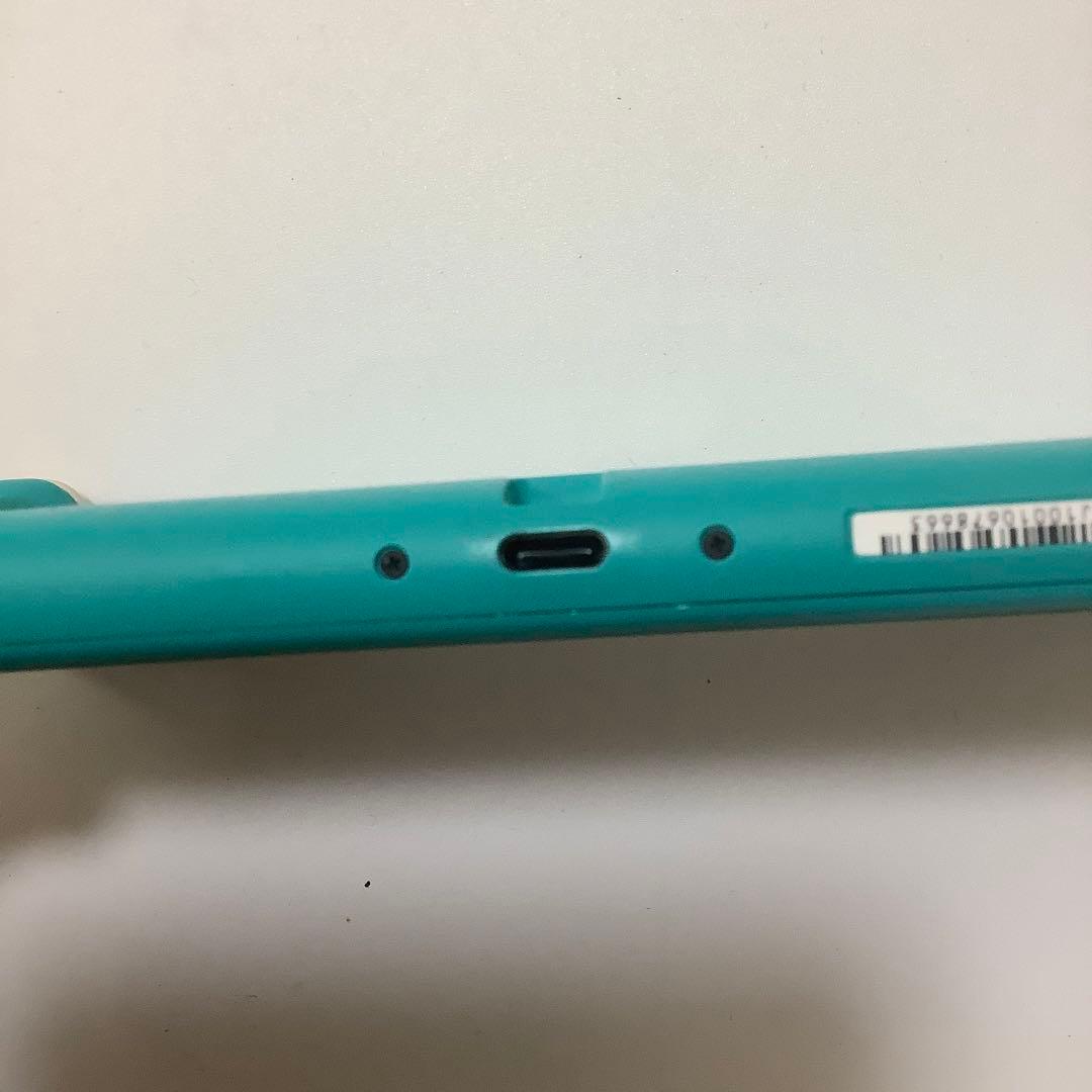 Nintendo Switch Lite ターコイズ　ジャンク　割れあります