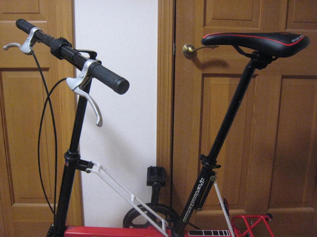 【ジャンク】８インチ折りたたみ自転車　OXエンジニアリング　ポケット