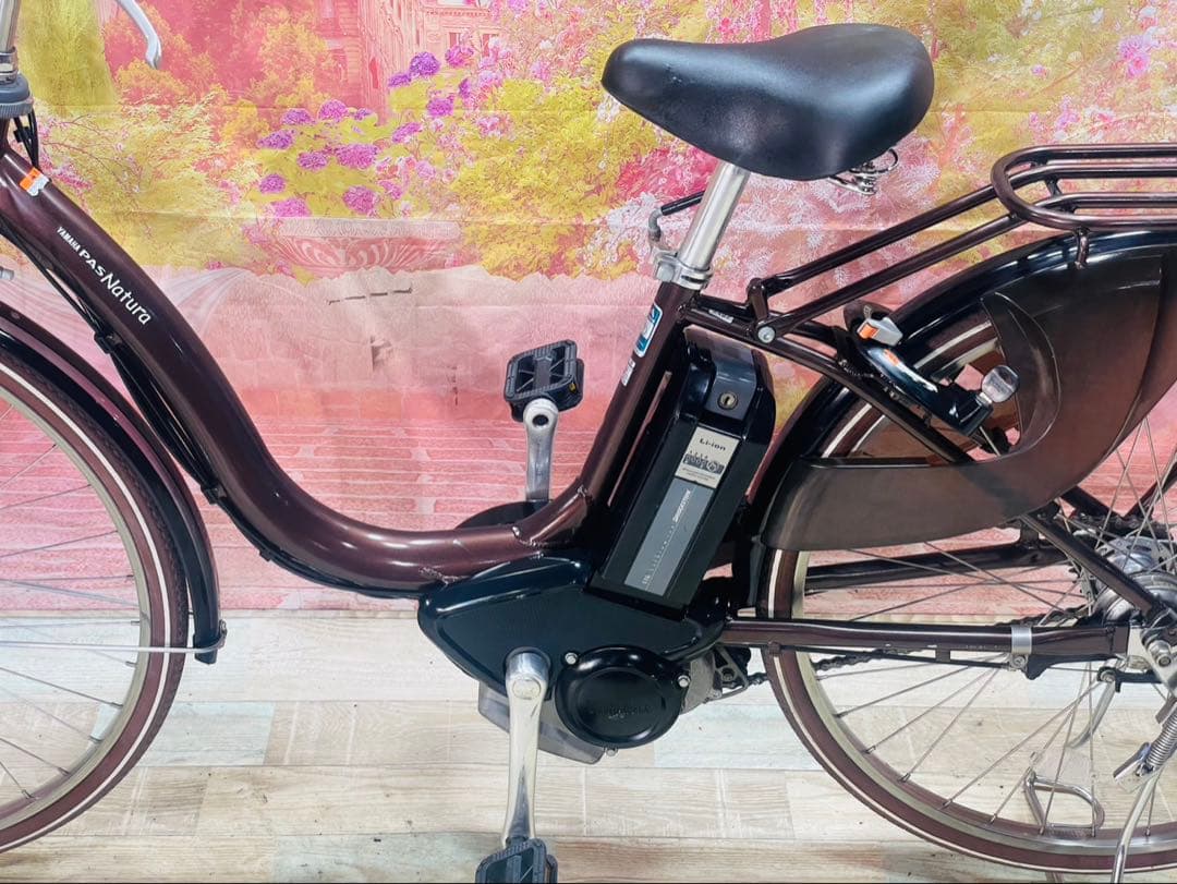 ZK3497 電動自転車 ヤマハ ママチャリタイプ 26インチ 送料無料