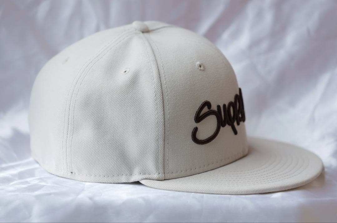 Supreme Handstyle New Era Cap ベージュ 7 3/8