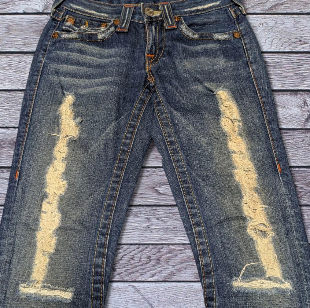 JOEY True Religion ツイステッド フレアデニム 24