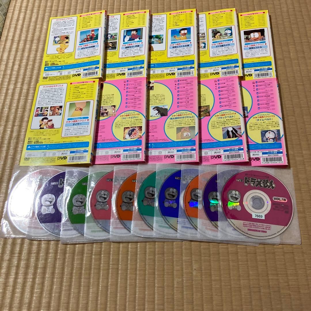 ドラえもん　大山のぶ代　10巻セット　DVD 番号0180