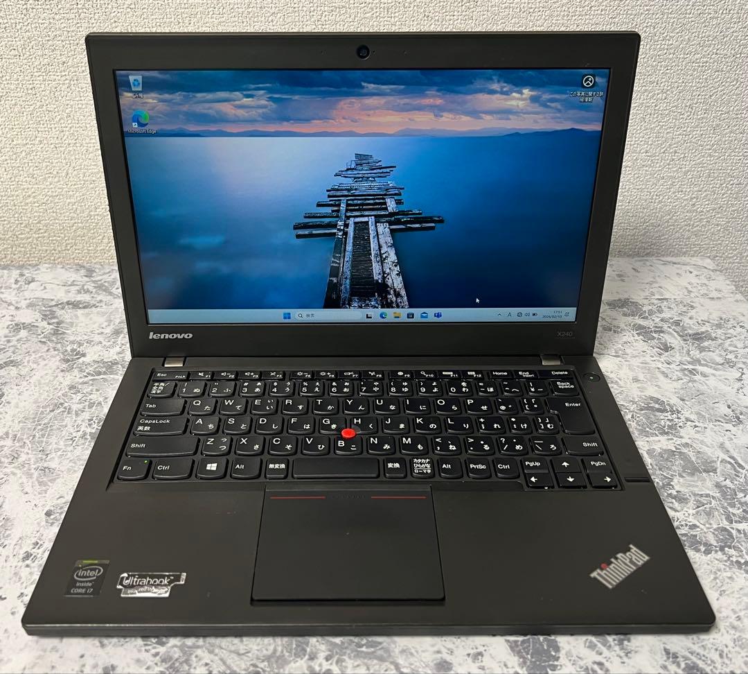 Windowsノート本体 ThinkPad X240 i7-4600U/8GB/320GB HDD