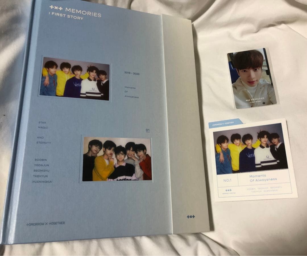 txt memories dvd 写真集　テヒョン　トレカ