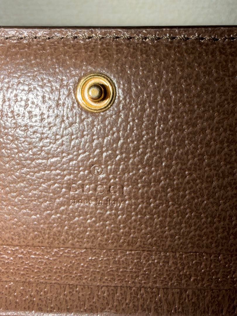 Gucciオフィディア GGスプリーム 二つ折り財布