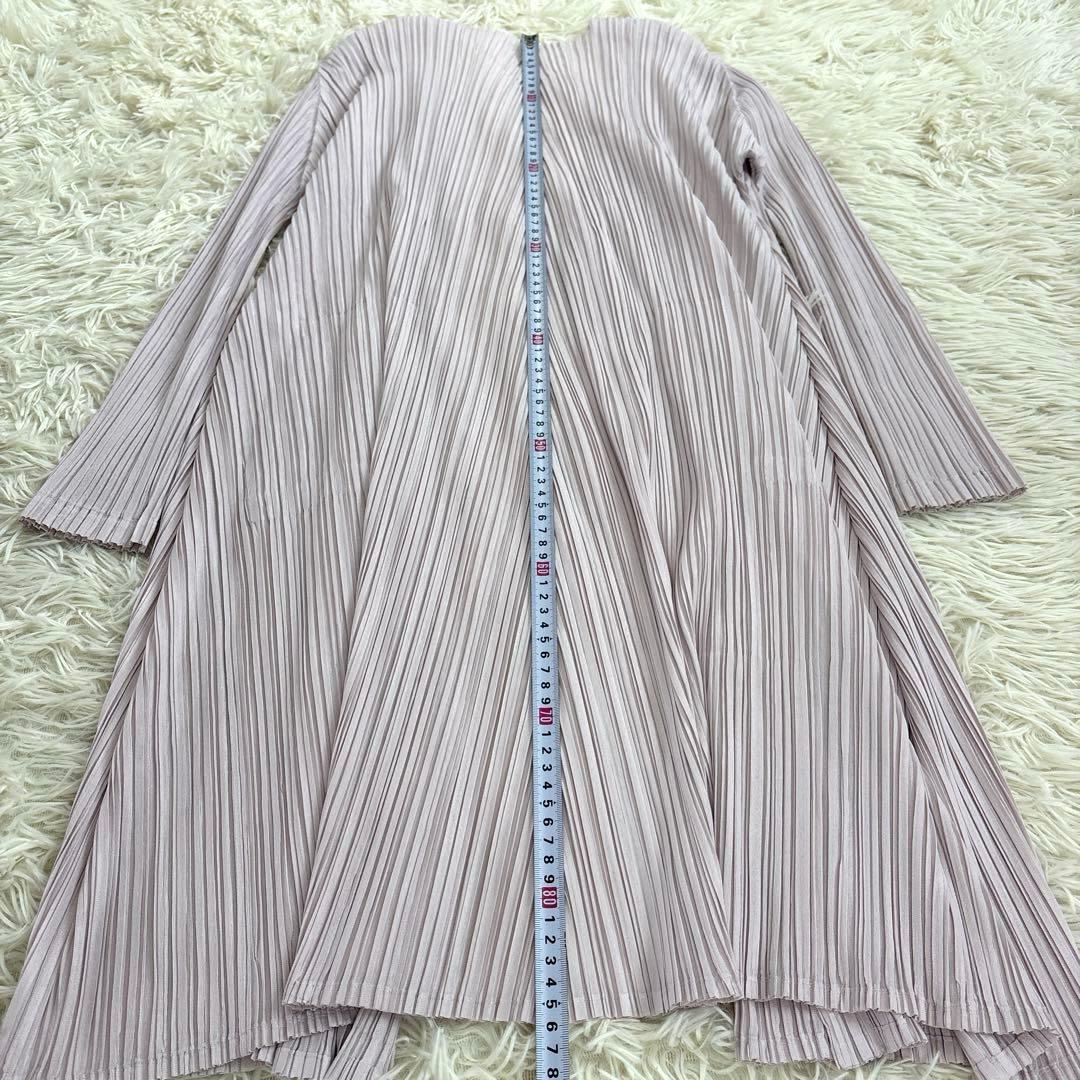 美品、PLEATS PLEASE、プリーツプリーズ、カーディガン、薄いピンク色