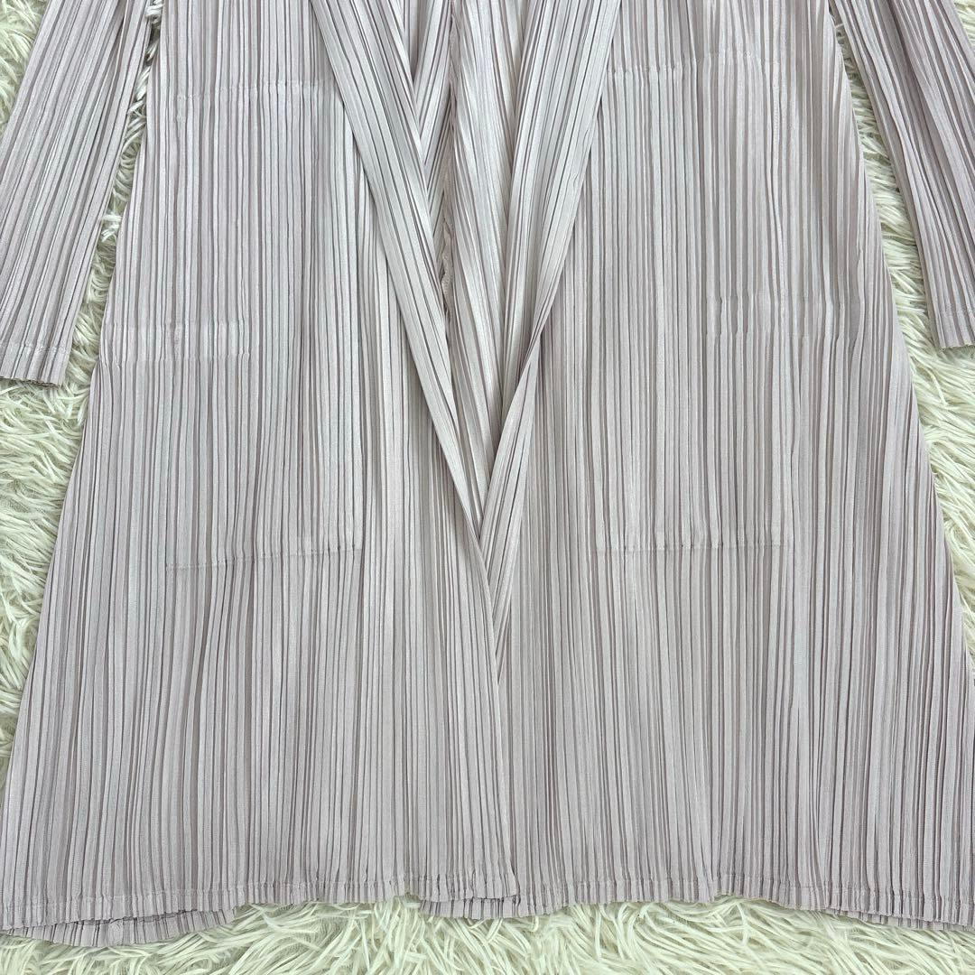 美品、PLEATS PLEASE、プリーツプリーズ、カーディガン、薄いピンク色