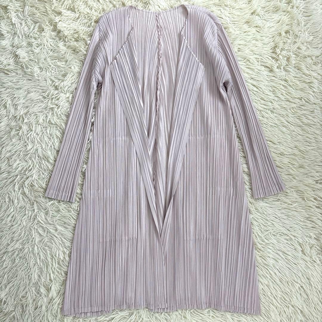 美品、PLEATS PLEASE、プリーツプリーズ、カーディガン、薄いピンク色