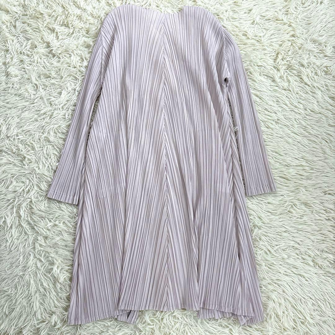 美品、PLEATS PLEASE、プリーツプリーズ、カーディガン、薄いピンク色