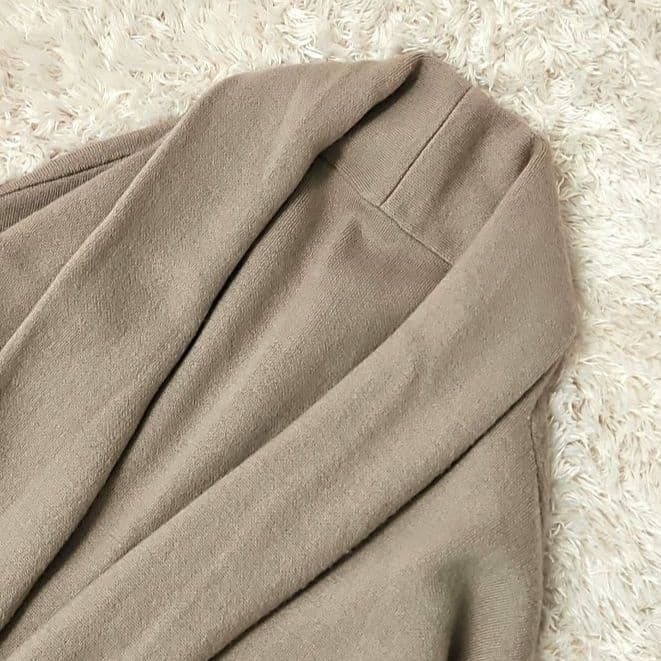 美品☆MUSE de Deuxieme Classe スムースニットガウンコート