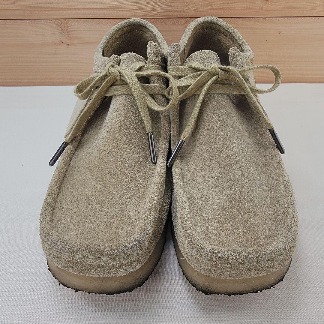 クラークス ワラビー メープル スエード ローカット UK7.5 25.5cm