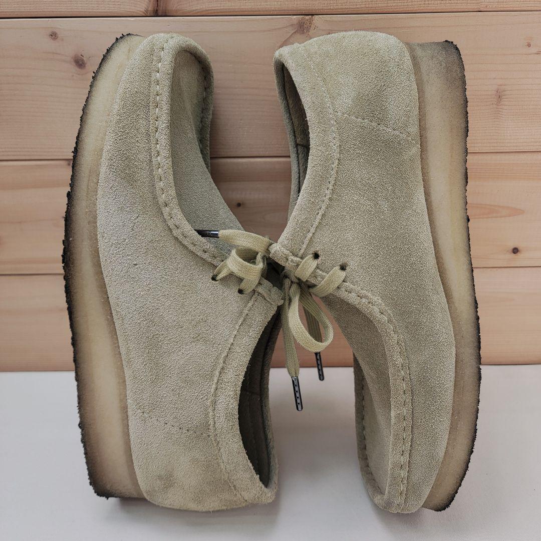 クラークス ワラビー メープル スエード ローカット UK7.5 25.5cm