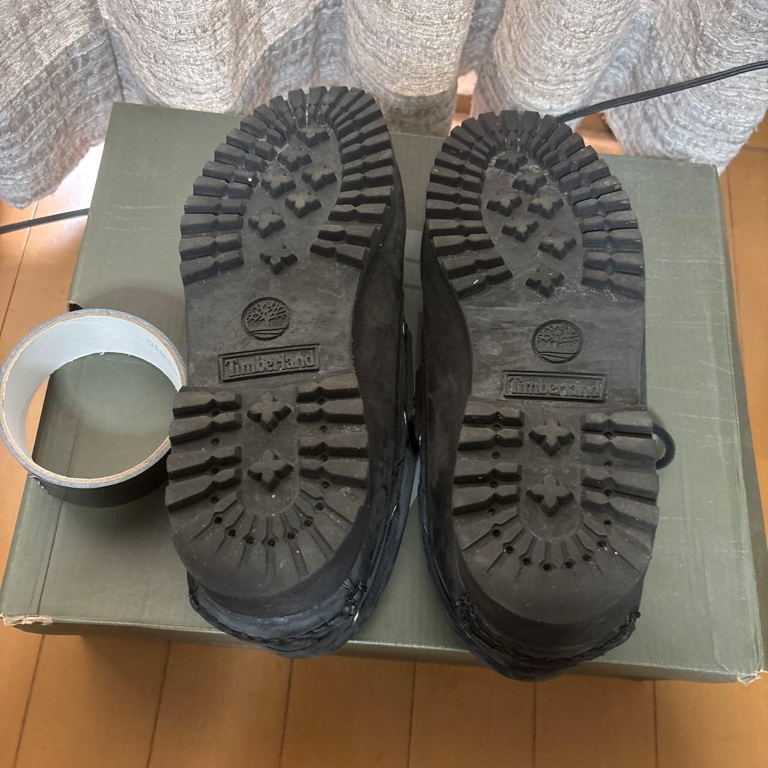 Timberland ブラック モカシン　27センチ　3eye