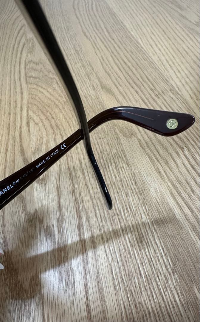 CHANEL シャネル　ダークブラウン サングラス 5007