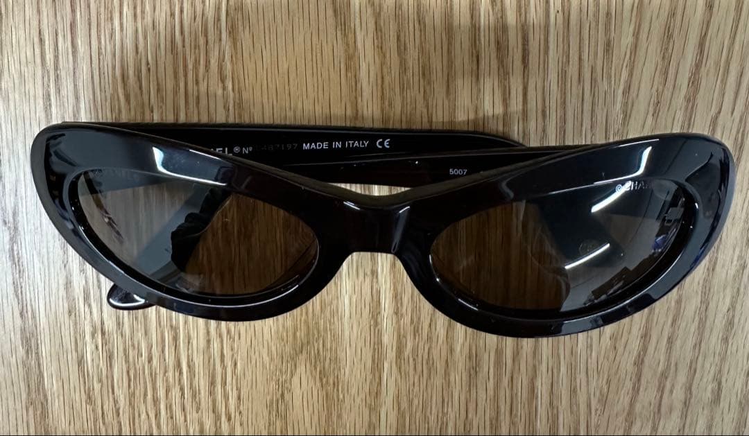 CHANEL シャネル　ダークブラウン サングラス 5007