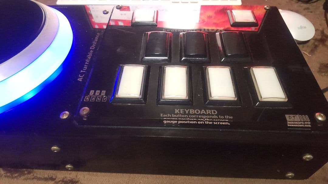 ビートマニア DAO FPS コントローラー 新品基板 静音化 完動品