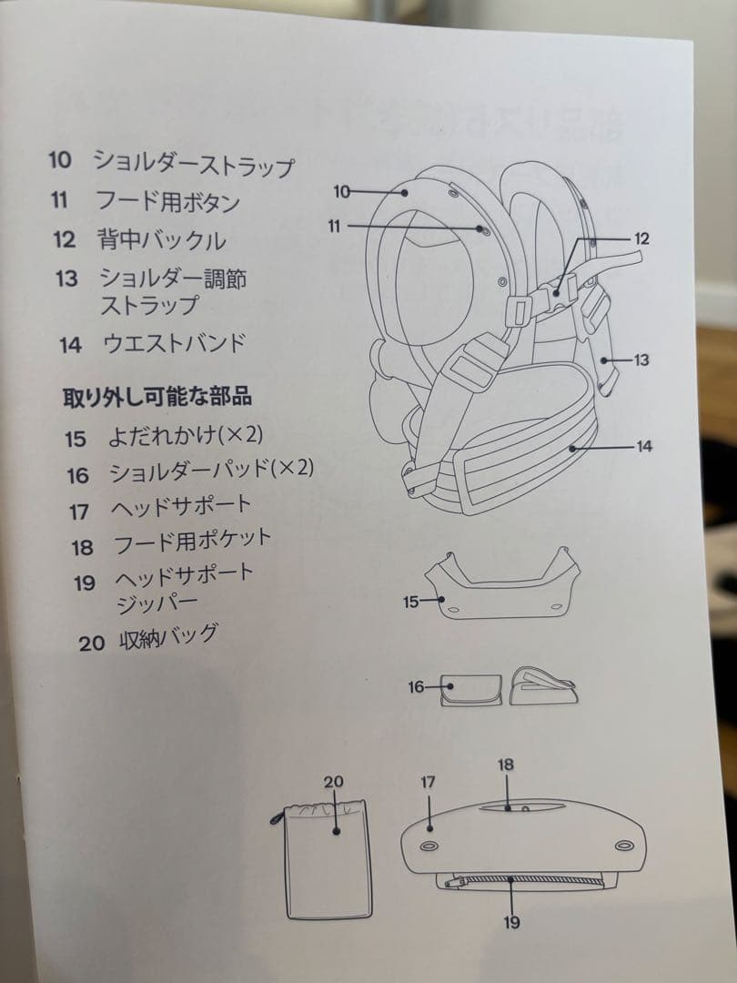 nuna ベビーキャリアカドル　キャビア
