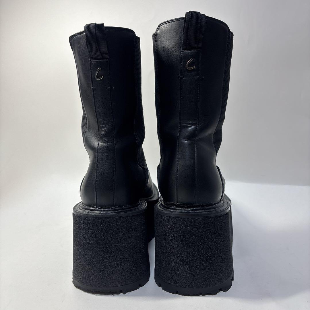 【美品】Circus NY SUSAN 厚底 チェルシーブーツ 24.5cm 黒