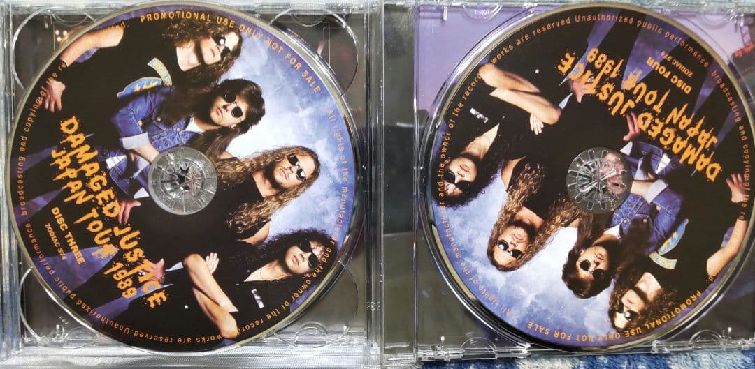 洋楽 llica / Damaged Justice Japan 1989
