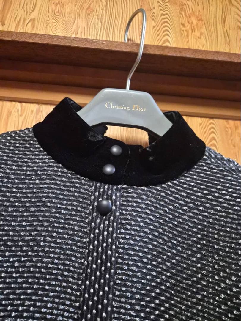 Christian Dior ひざ丈ワンピース 長袖