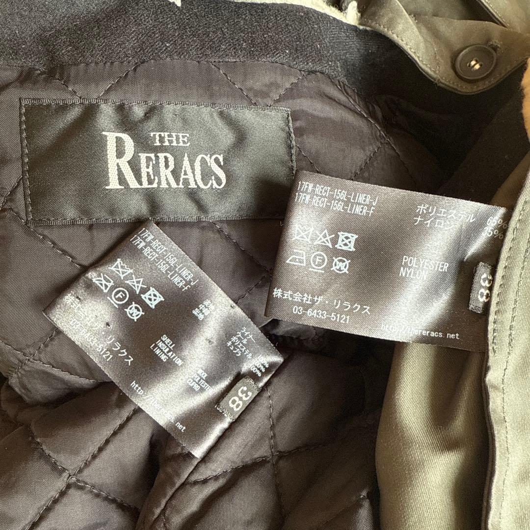 ジャケット・アウター THE RERACS SHORT MODS COAT WITH LINER